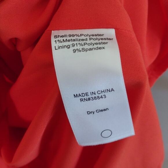 Sam Edelman Flutter Sleeve Amber Floral Asymmetrical Hem Dress Size 6 Party Boho - Picture 11 of 16